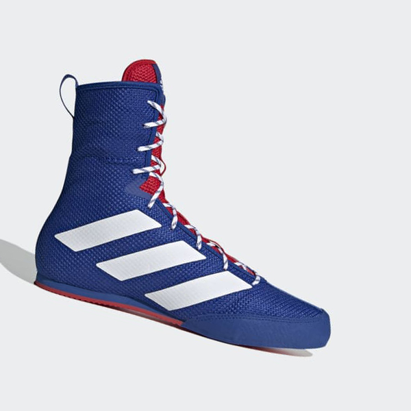 Botas Boxeo Adidas Box Hog 3 Mujer Chile Azules - FMTJWS413