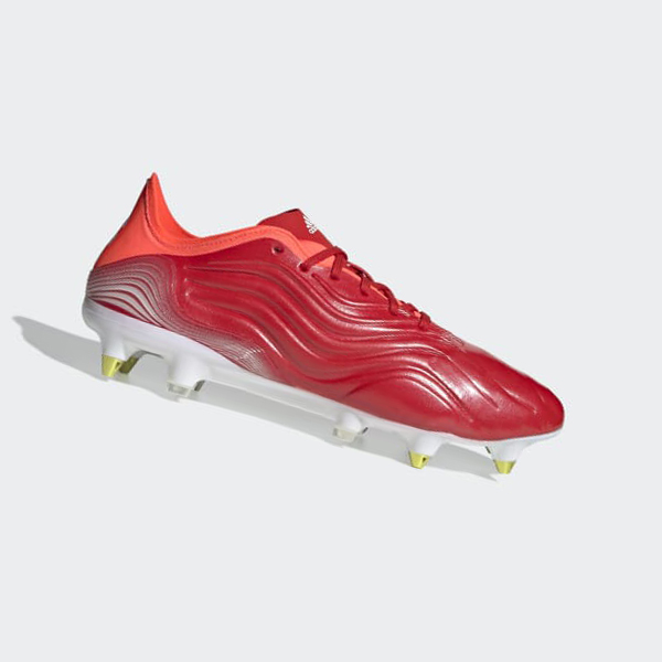 Botas De Futbol Adidas Copa Sense.1 Soft Ground Hombre Chile Rojas - HQENAV817