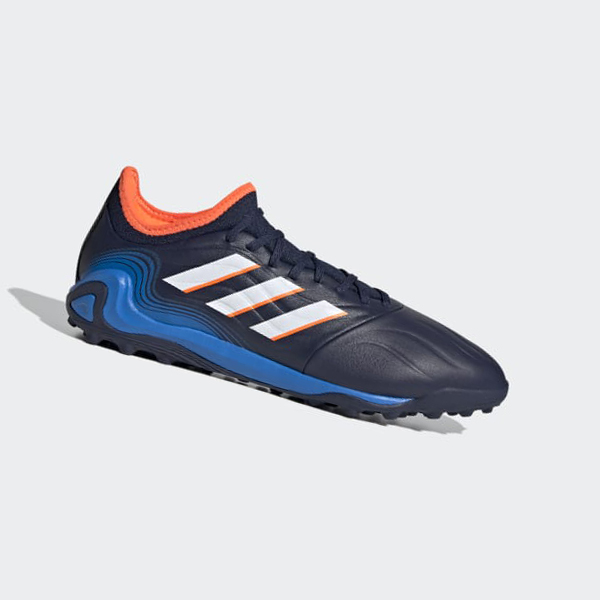 Botas De Futbol Adidas Copa Sense.3 Turf Hombre Chile Azules - LNBATZ729