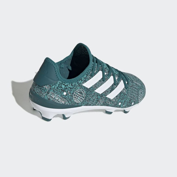 Botas De Futbol Adidas Gamemode Knit Firm Ground Mujer Chile Turquesa - MEJOAL059