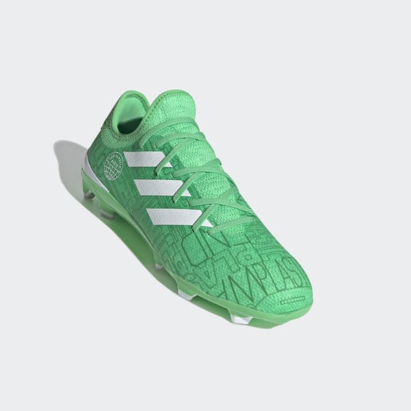 Botas De Futbol Adidas Gamemode Knit Firm-Ground Hombre Chile Verde - UQWZLT972