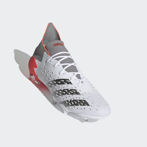 Botas De Futbol Adidas PREDATOR FREAK .1 FG Hombre Chile Blancas - HITBMP270