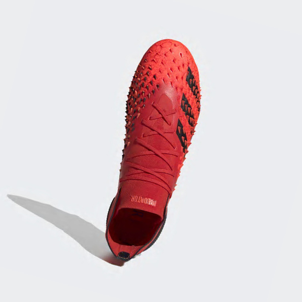 Botas De Futbol Adidas PREDATOR FREAK .1 FG Hombre Chile Rojas - OGDIVX460