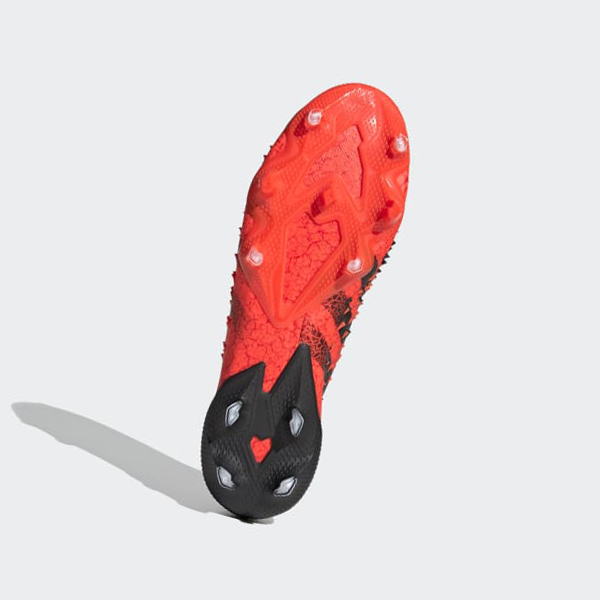 Botas De Futbol Adidas PREDATOR FREAK .1 FG Hombre Chile Rojas - OGDIVX460