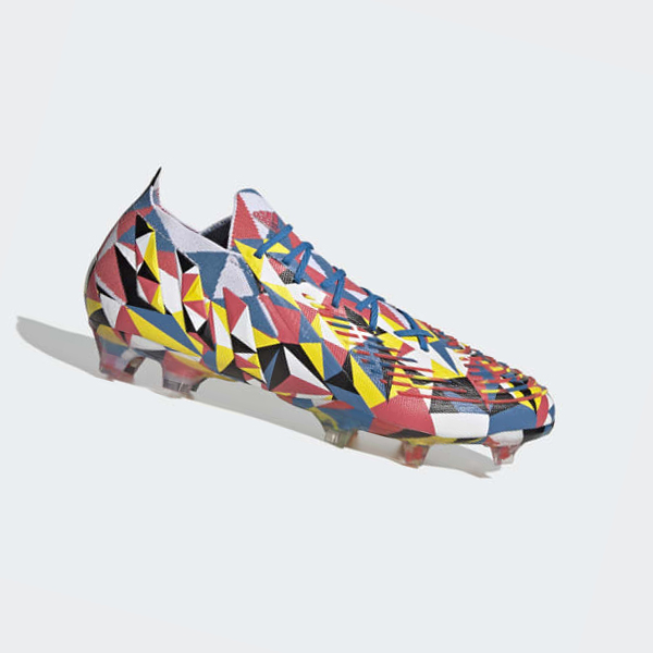 Botas De Futbol Adidas Predator Edge Geometric.1 Firm Ground Hombre Chile Azules - SJZEFR637