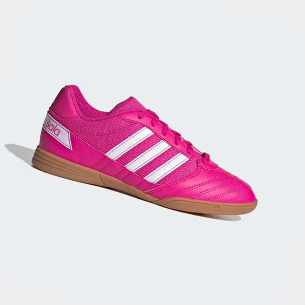 Botas De Futbol Adidas Super Sala Mujer Chile Rosas - GLOWMS120