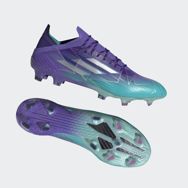 Botas De Futbol Adidas X Speedflow.1 Firm Ground Hombre Chile Moradas - WYISHP189