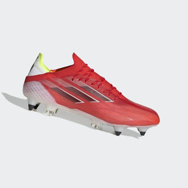 Botas De Futbol Adidas X Speedflow.1 Soft Ground Mujer Chile Rojas - ZJRDNV978