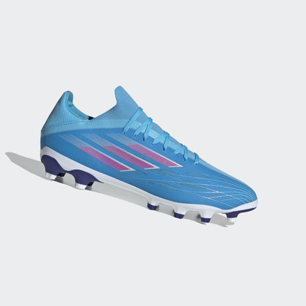 Botas De Futbol Adidas X Speedflow.2 Multi Ground Mujer Chile Azules - DWJFMX074