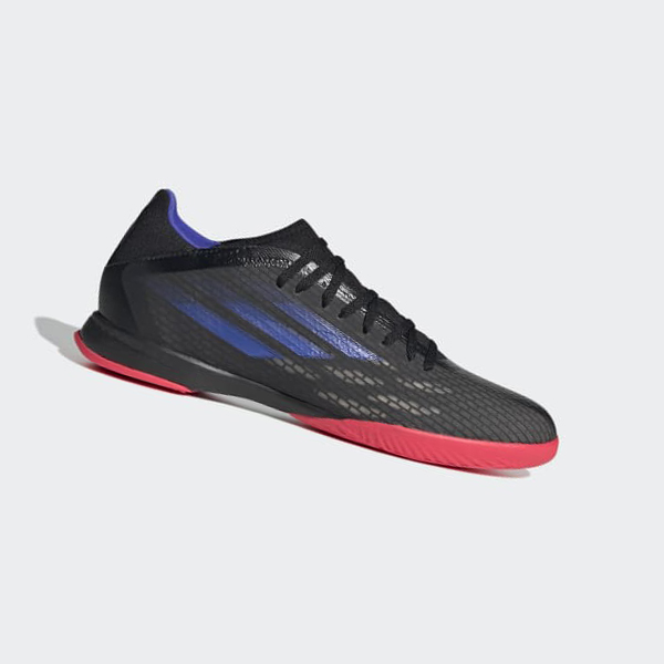 Botas De Futbol Adidas X Speedflow.3 Indoor Hombre Chile Negras - LXASUP803