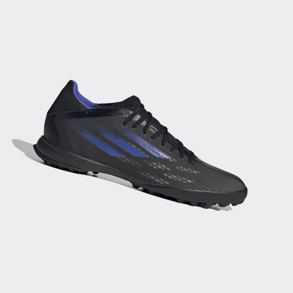 Botas De Futbol Adidas X Speedflow.3 Turf Hombre Chile Negras - NEGZPI482