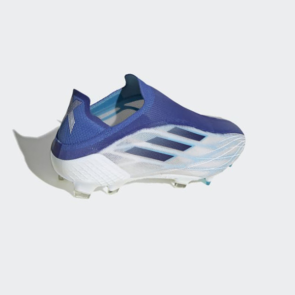 Botas De Futbol Adidas X Speedflow+ Firm Ground Mujer Chile Blancas - EAURCX913