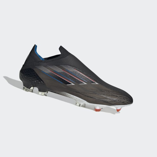 Botas De Futbol Adidas X Speedflow+ Firm Ground Hombre Chile Negras - LGSWCP102