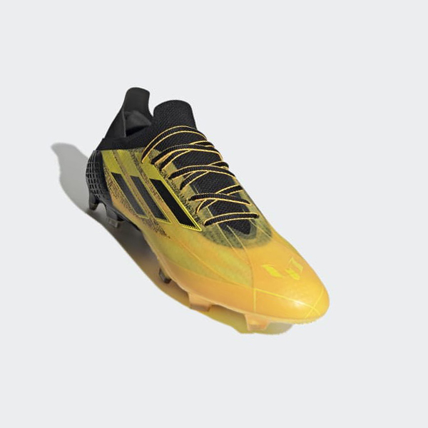 Botas De Futbol Adidas X Speedflow Messi.1 Firm Ground Mujer Chile Doradas - CBFHMQ531