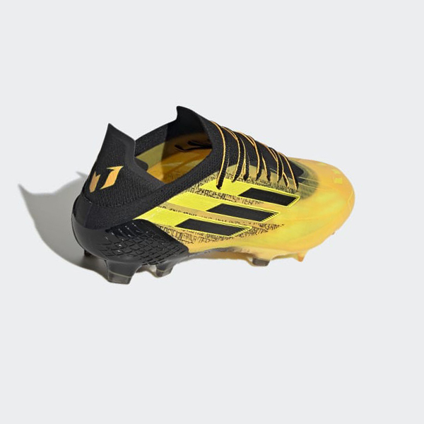 Botas De Futbol Adidas X Speedflow Messi.1 Firm Ground Mujer Chile Doradas - CBFHMQ531