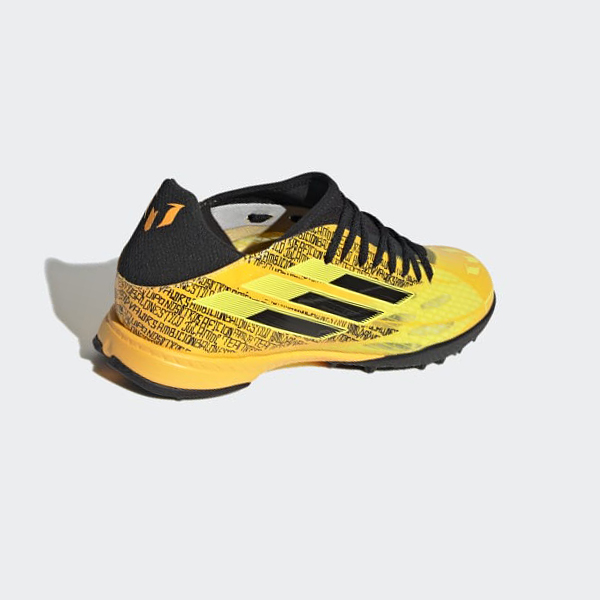 Botas De Futbol Adidas X Speedflow Messi.3 Turf Mujer Chile Doradas - HNLYED461