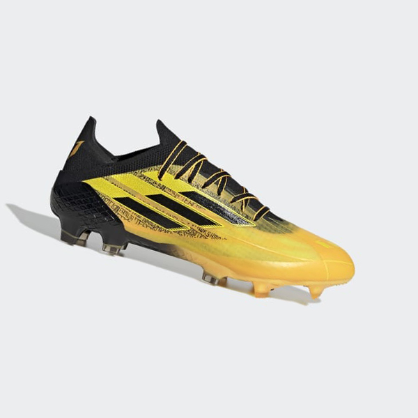 Botas De Futbol Adidas X Speedflow Messi.1 Firm Ground Hombre Chile Doradas - NMARLD713