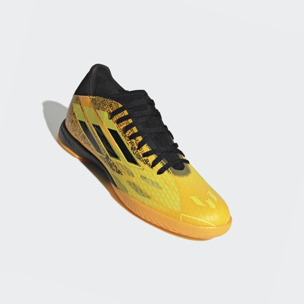 Botas De Futbol Adidas X Speedflow Messi.3 Indoor Hombre Chile Doradas - VRUACY324