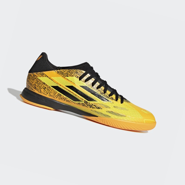 Botas De Futbol Adidas X Speedflow Messi.3 Indoor Hombre Chile Doradas - VRUACY324