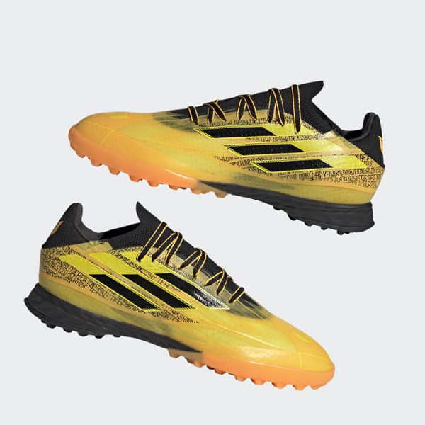 Botas De Futbol Adidas X Speedflow Messi.1 Turf Hombre Chile Doradas - XRPGAO390