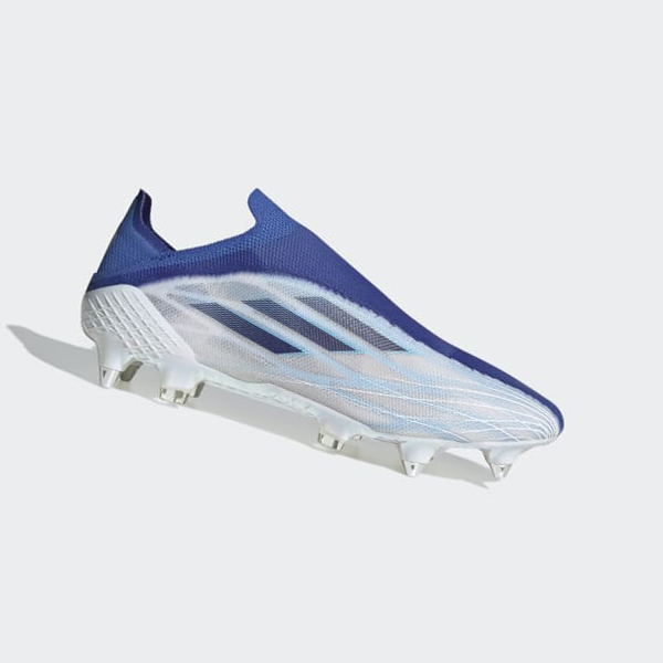 Botas De Futbol Adidas X Speedflow+ Soft Ground Hombre Chile Blancas - QPLAJG132