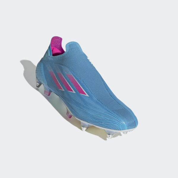 Botas De Futbol Adidas X Speedflow+ Soft Ground Hombre Chile Azules - VWBDTU012