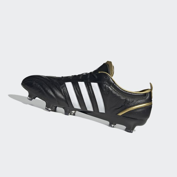 Botas De Futbol Adidas adiPure Firm Ground Hombre Chile Negras - GKUBYC673