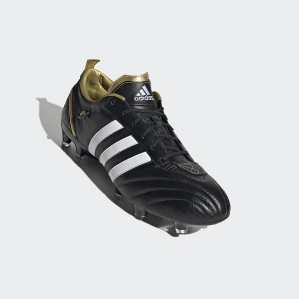 Botas De Futbol Adidas adiPure Firm Ground Hombre Chile Negras - GKUBYC673