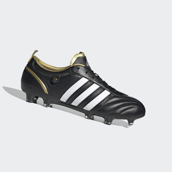 Botas De Futbol Adidas adiPure Firm Ground Hombre Chile Negras - GKUBYC673