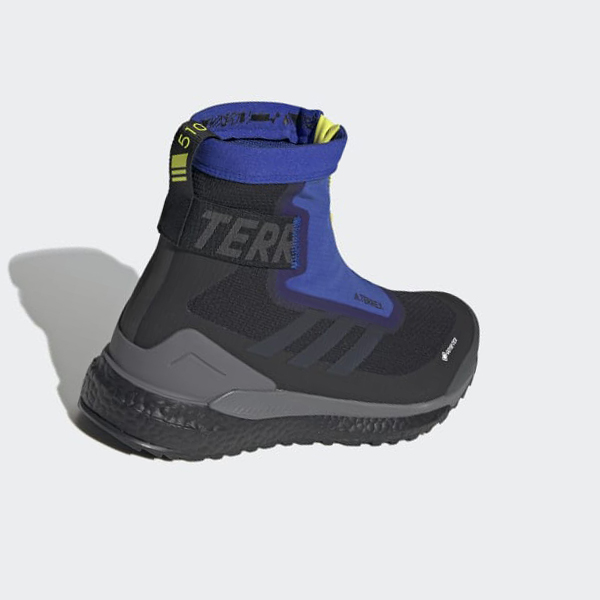 Botas De Montaña Adidas Terrex Free Hiker COLD.RDY Mujer Chile Negras - GZMQES369