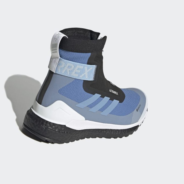 Botas De Montaña Adidas Terrex Free Hiker COLD.RDY Mujer Chile Azules - RTUVYL628