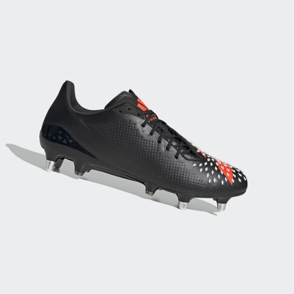 Botas De Rugby Adidas Rugby Predator Malice SG Hombre Chile Negras - YTVSHF812