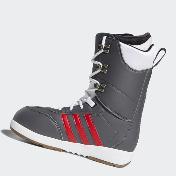 Botas Snowboard Adidas Samba ADV Hombre Chile Gris - CRIDTQ865