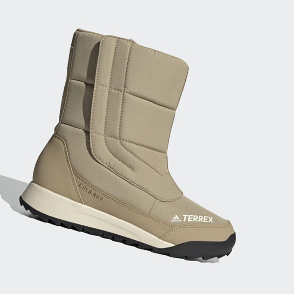 Botas Snowboard Adidas Terrex Choleah COLD.RDY Mujer Chile Beige - CUTAHB905