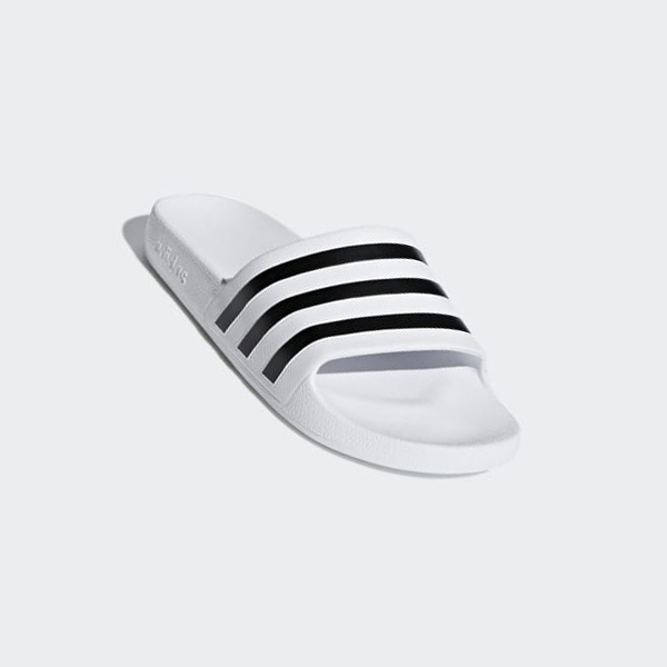 Chanclas Adidas Adilette Aqua Hombre Chile Blancas - YRNHOW435