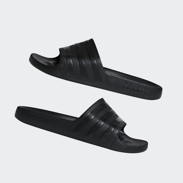 Chanclas Adidas Adilette Aqua Hombre Chile Negras - YFIETA948