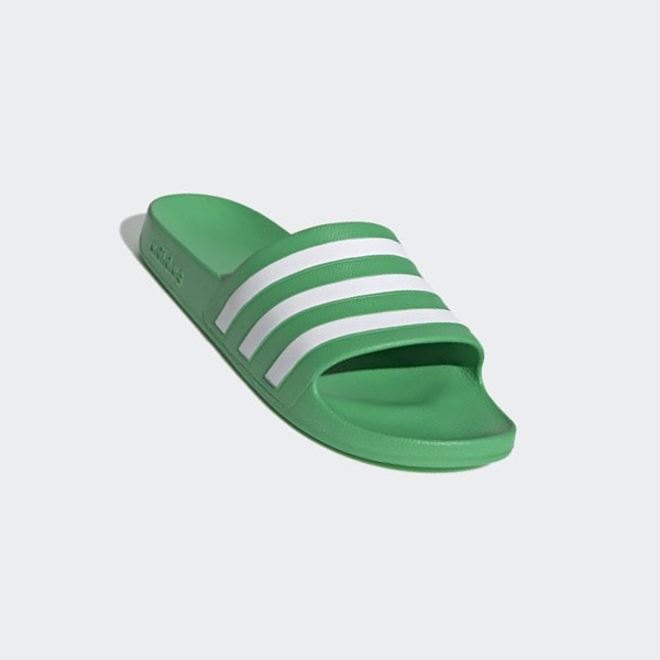 Chanclas Adidas Adilette Aqua Hombre Chile Verde - HRULBD190