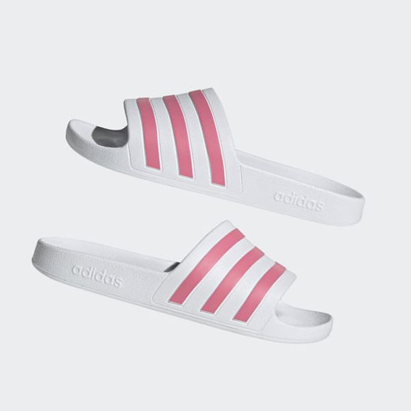 Chanclas Adidas Adilette Aqua Mujer Chile Blancas - SOGAKD492