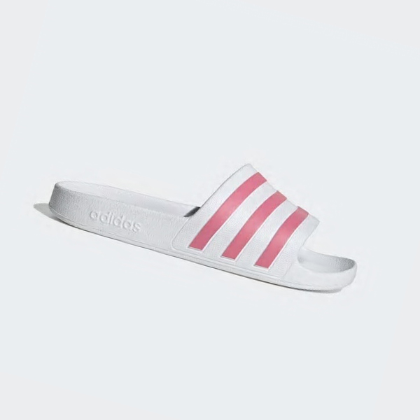 Chanclas Adidas Adilette Aqua Mujer Chile Blancas - SOGAKD492