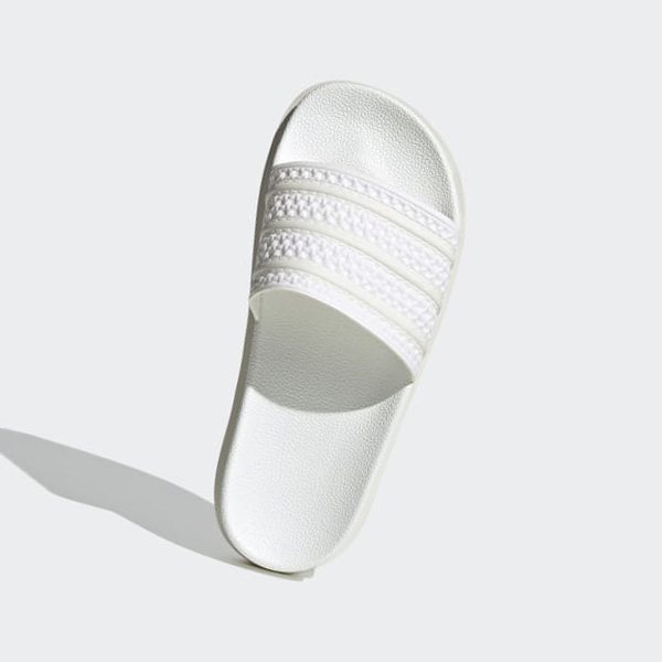 Chanclas Adidas Adilette Bonega Mujer Chile Blancas - JMZFBI854