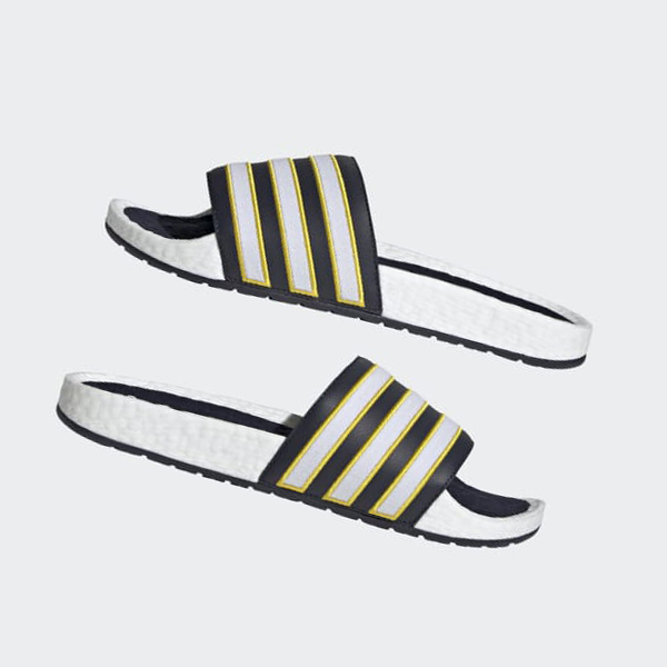 Chanclas Adidas Adilette Boost Hombre Chile Blancas - FWCDUQ503