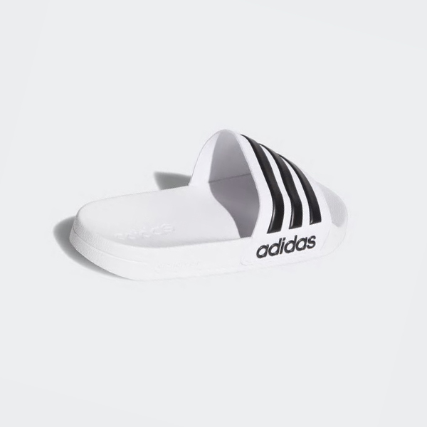 Chanclas Adidas Adilette Cloudfoam Hombre Chile Blancas - IPODLG739