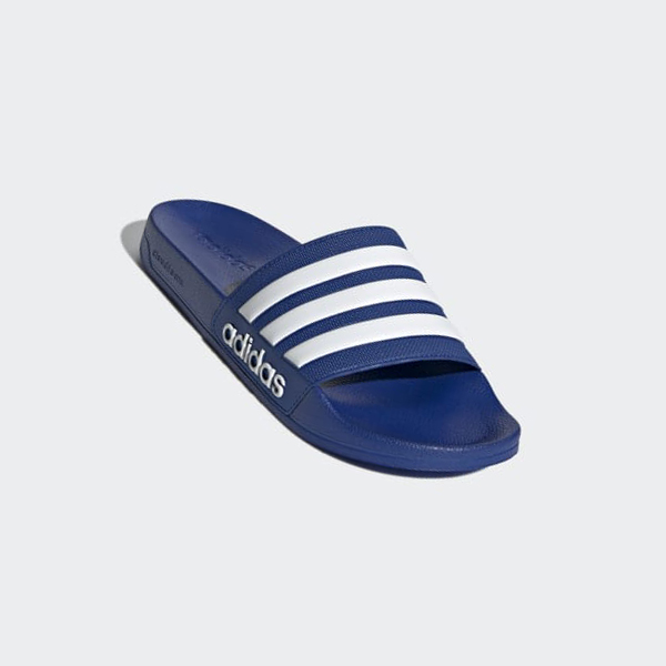 Chanclas Adidas Adilette Cloudfoam Hombre Chile Azules - TXOSUN061