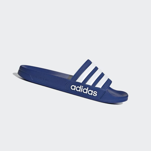 Chanclas Adidas Adilette Cloudfoam Hombre Chile Azules - TXOSUN061