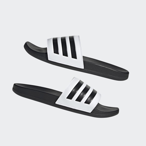 Chanclas Adidas Adilette Comodidad Hombre Chile Blancas - ATOPGQ710