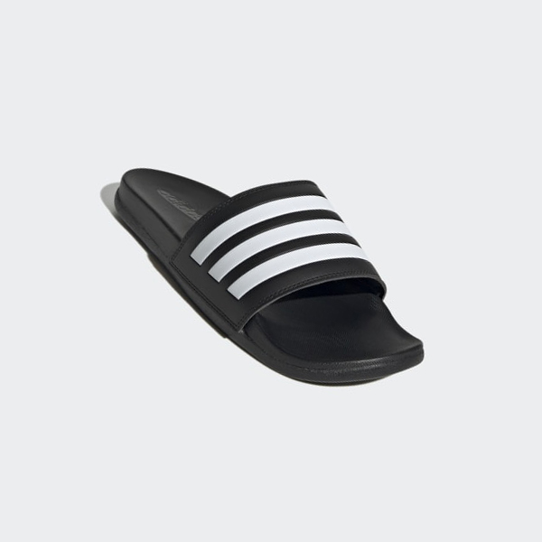 Chanclas Adidas Adilette Comodidad Hombre Chile Negras - HQTCNF452