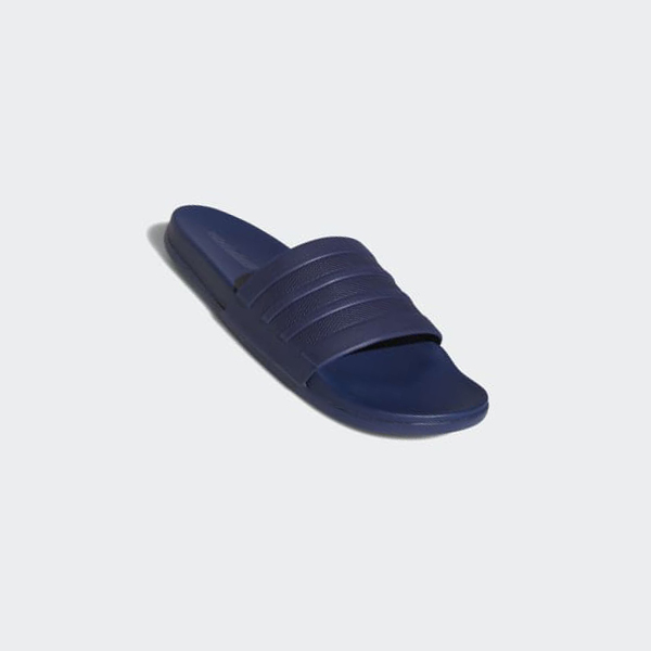 Chanclas Adidas Adilette Comodidad Hombre Chile Azules - MQCFZT584