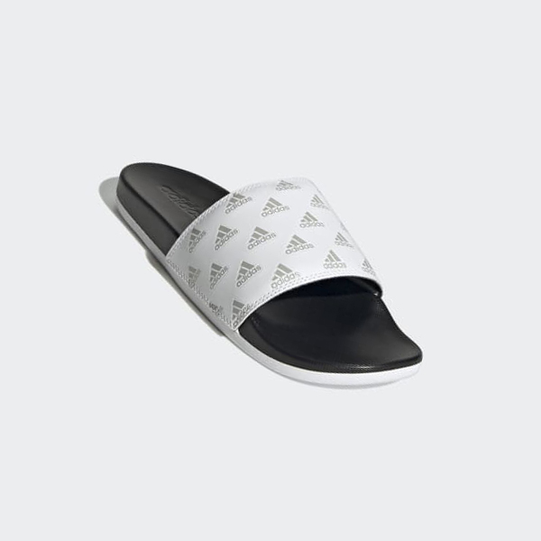 Chanclas Adidas Adilette Comodidad Hombre Chile Blancas - NXDUJL503