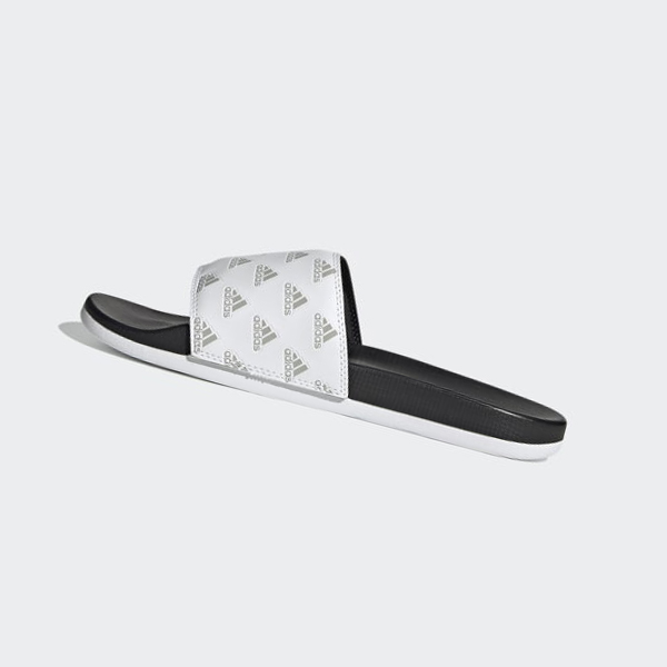 Chanclas Adidas Adilette Comodidad Hombre Chile Blancas - NXDUJL503