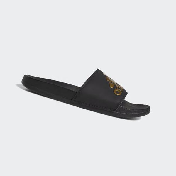 Chanclas Adidas Adilette Comodidad Hombre Chile Negras - VNOZCA397